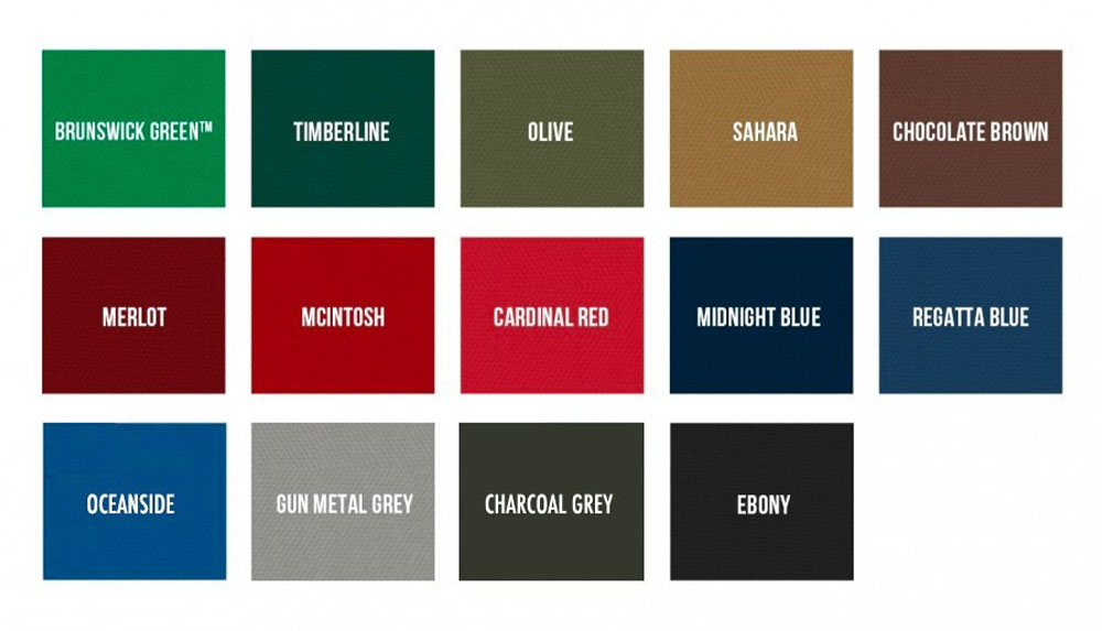 Brunswick Felt Colors