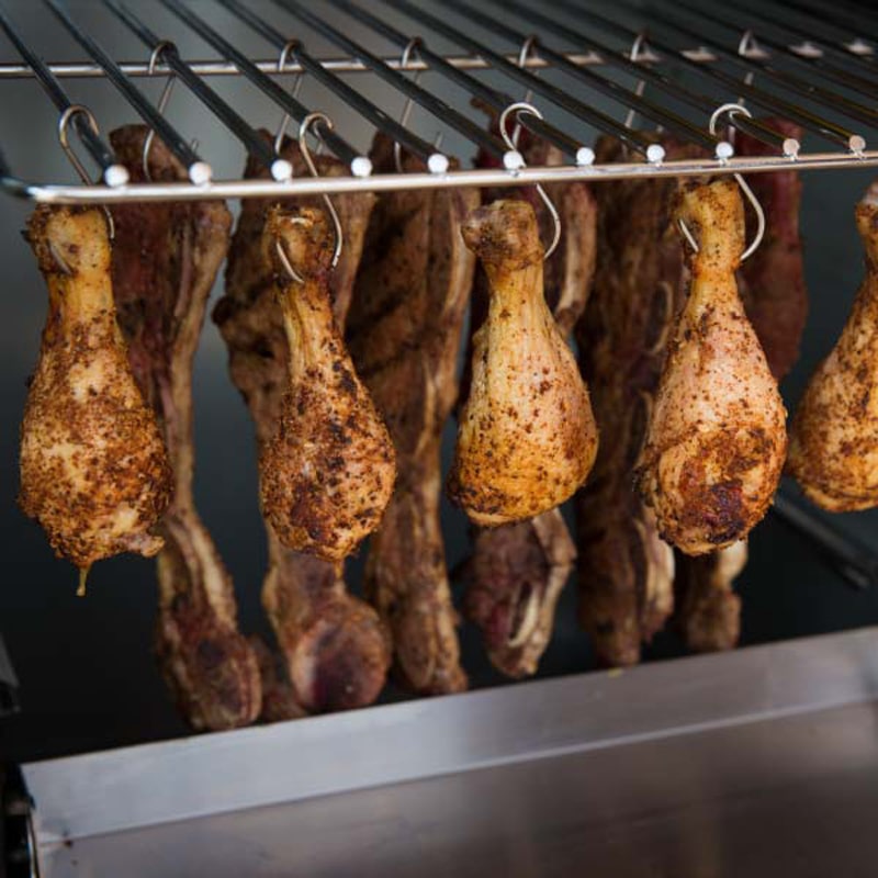 Integrated Meat Hooks
