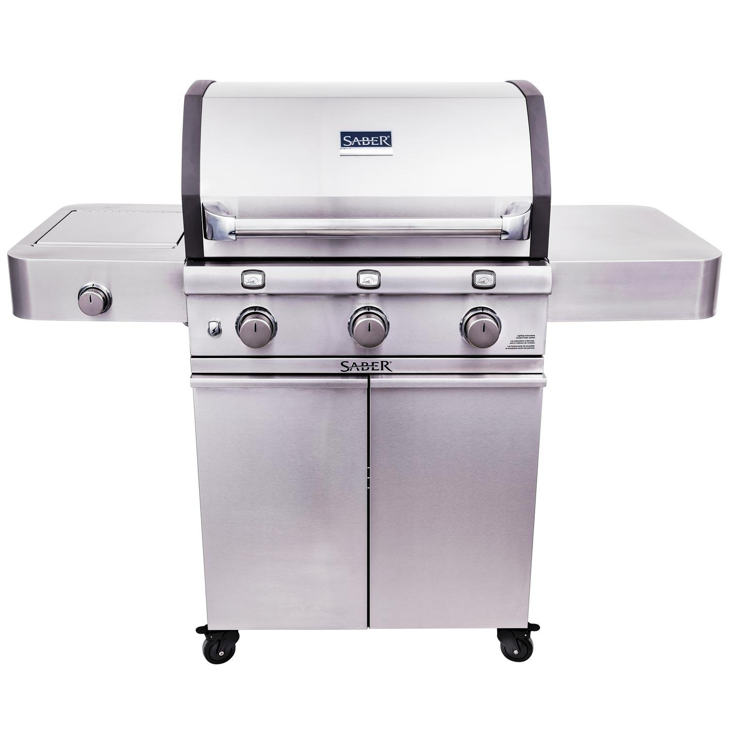 Deluxe 3 Burner SS