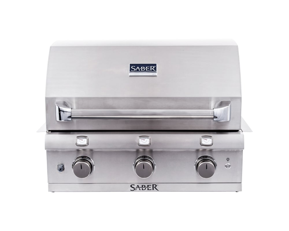 Elite 3 Burner Built-In SS