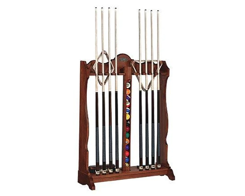 Centennial Floor Rack - Oak Billiard Rack