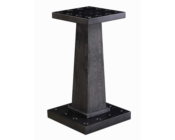 Floor Rack Steel/Wood Grey Billiard Rack