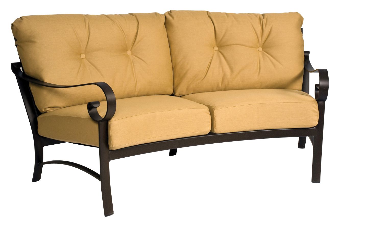 Belden Cushion Crescent Love Seat