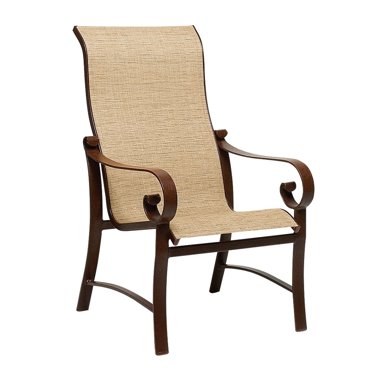 Belden Sling High-Back Dining Armchair