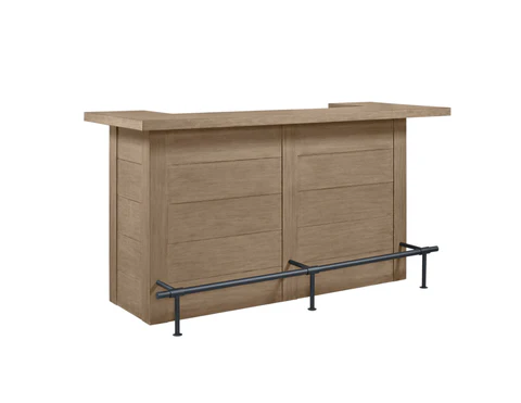 Bryxton Front Bar in Distressed Oak