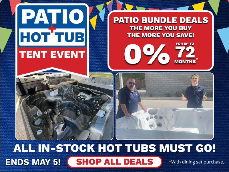 Jacuzzi Patio & Hot Tub Tent Sale