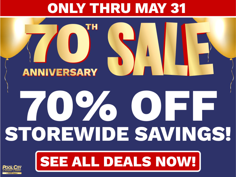 70th Anniversary Sale